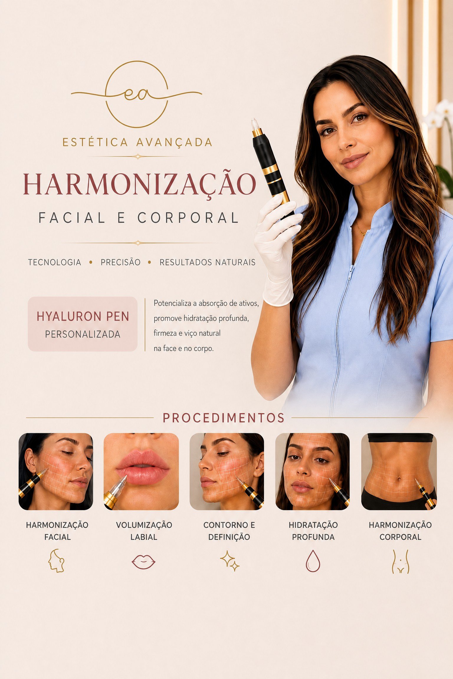 Hyaluron Pen - tratamento de estética avançada